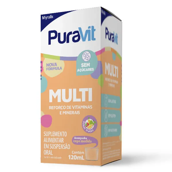 Puravit Multi Tutti Frutti 120ml