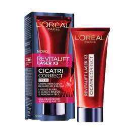 Creme Facial Anti-Idade L'Oréal Paris Revitalift Laser X3 Cicatri Correct FPS25 30ml