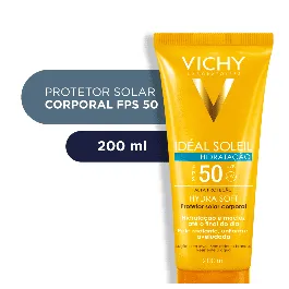 Protetor Solar Facial Vichy Idéal Soleil Antibrilho Toque Seco FPS50 40g