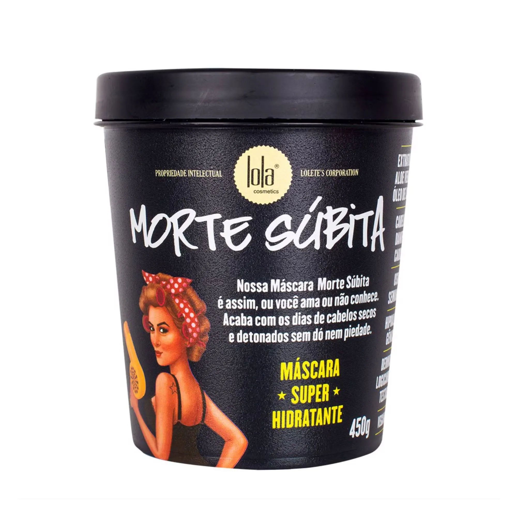 Máscara Capilar Lola Cosmetics Morte Súbita 450g