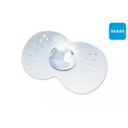 Protetor de Mamilo de Silicone MAM Tamanho 1 Pequeno - 2 Unidades