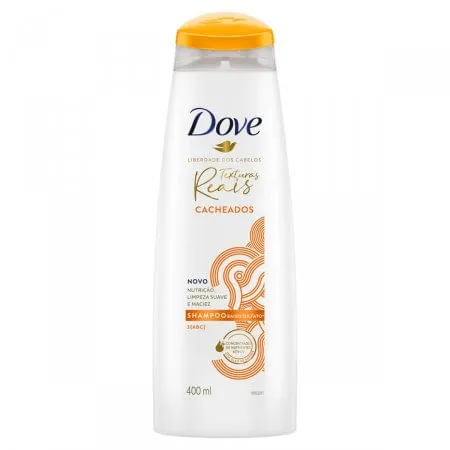 Shampoo Dove Texturas Reais Cacheados Oleo De Babosa 400ml