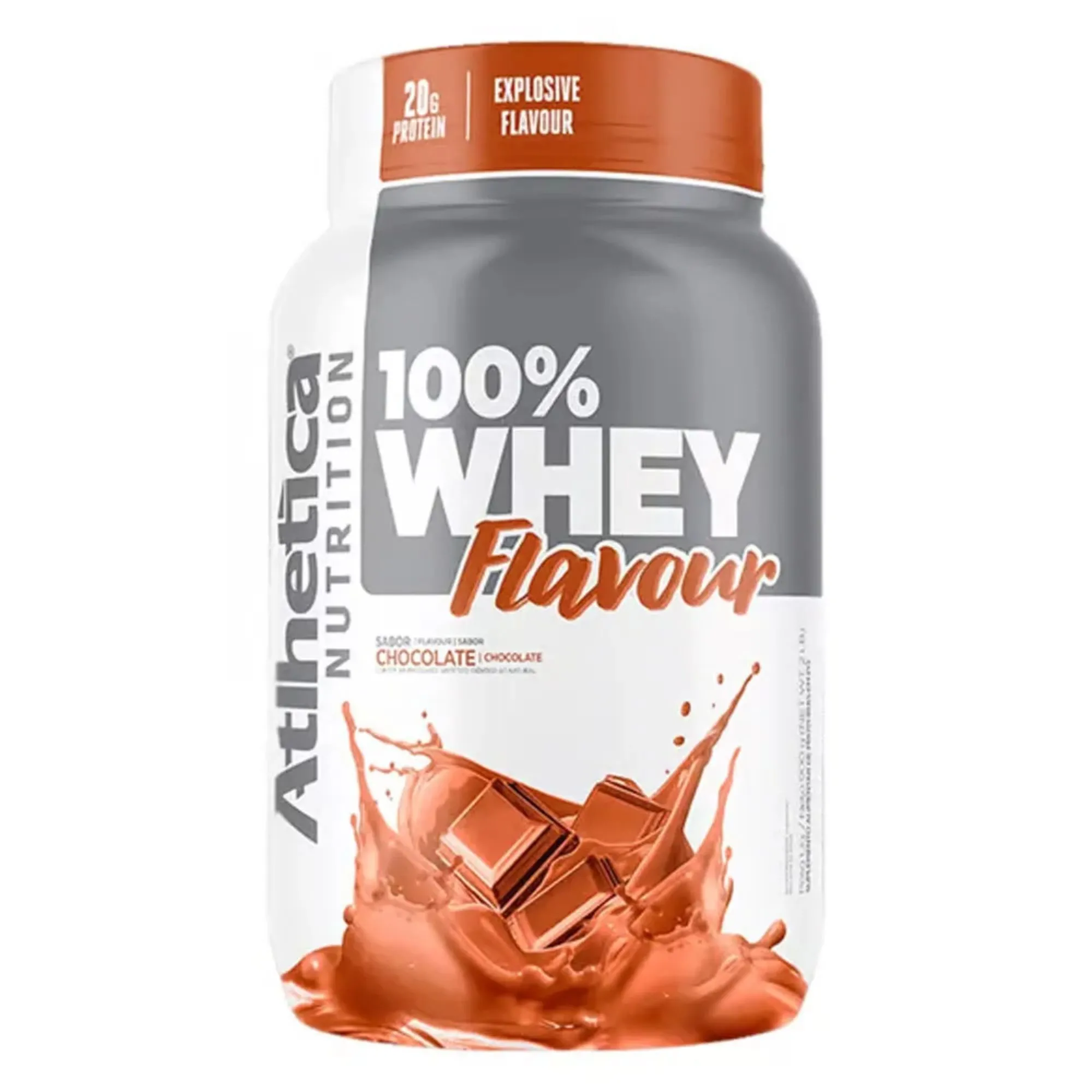 100% Whey Flavour 900g Chocolate Atlhetica Nutrition