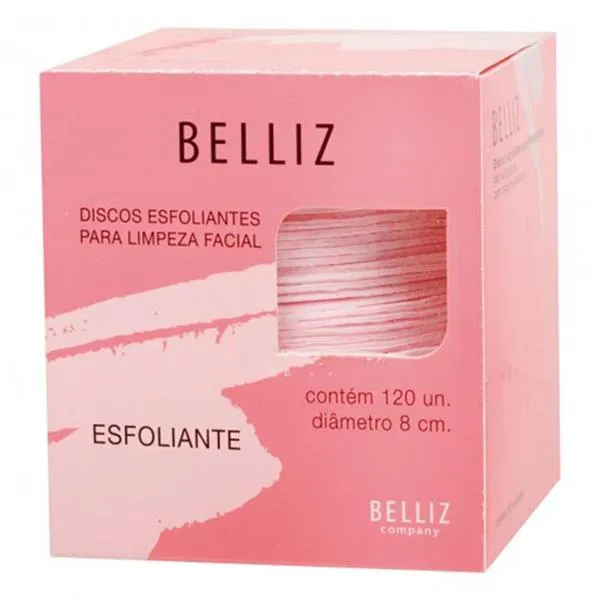 Discos Esfoliantes para Limpeza Facial (3235) Belliz