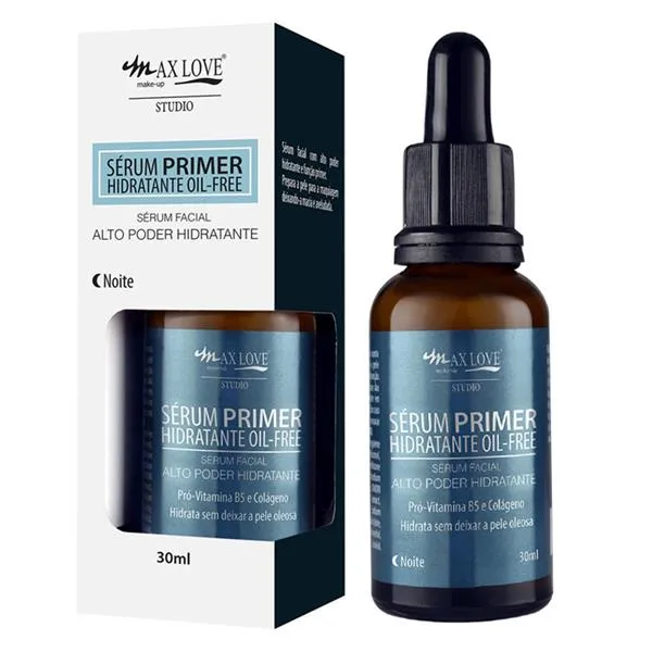 Sérum Primer Hidratante Oil-Free Noite Max Love