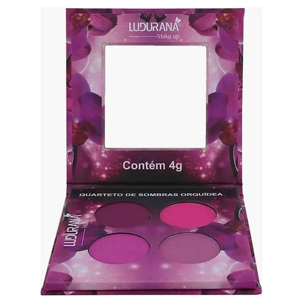 Quarteto de Sombras Matte Orquídea Ludurana