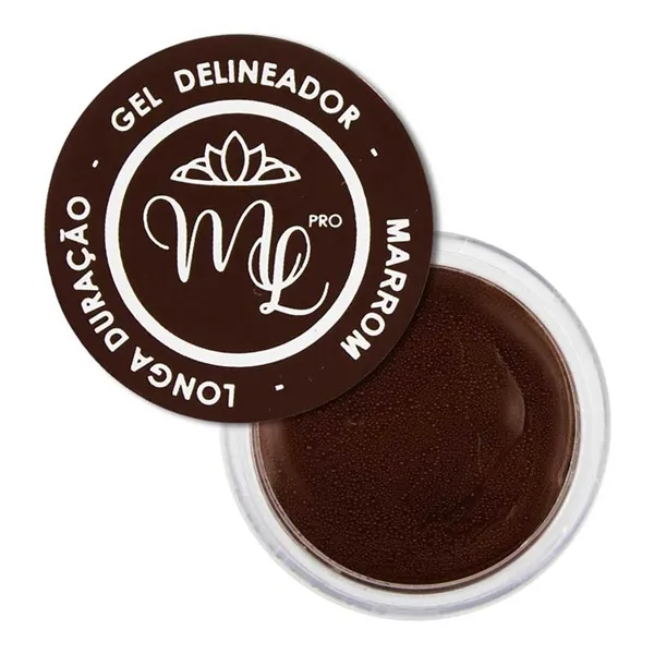 Delineador em Gel Marrom Miss Lary