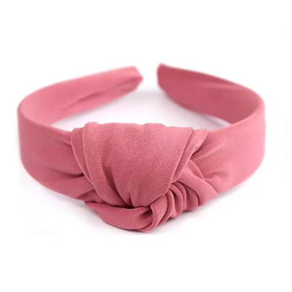 Tiara Turbante com Nó Rosê