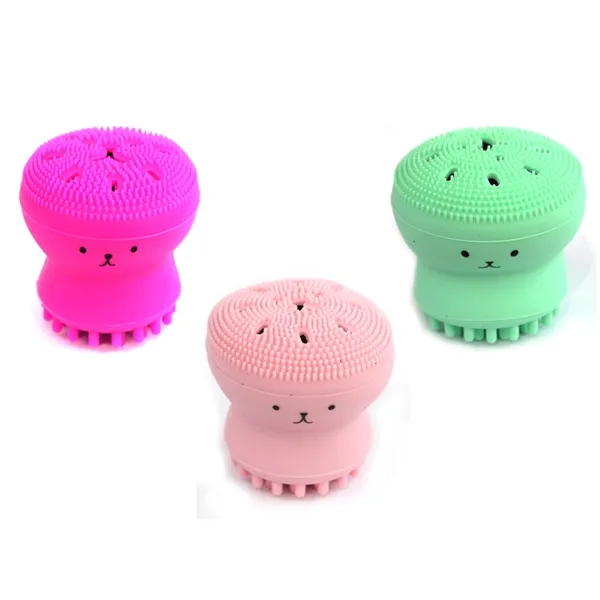 Esponja De Silicone Limpeza Facial Esfoliante Formato Polvo Lolita