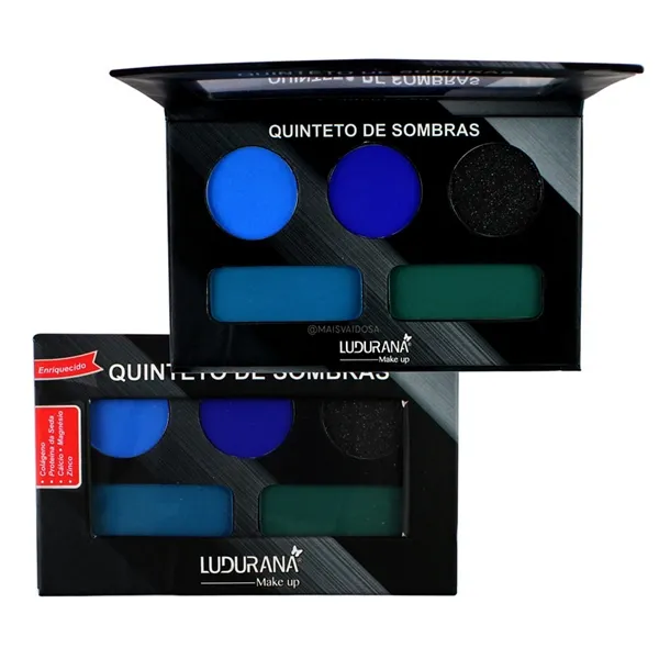 Quinteto de Sombras Matte Ludurana M00042