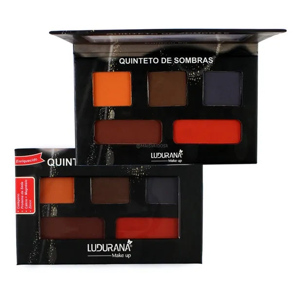 Quinteto de Sombras Matte Ludurana M00082
