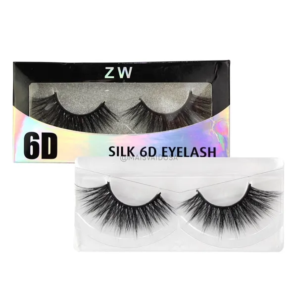 Par de Cílios Volume 6D ZW 28