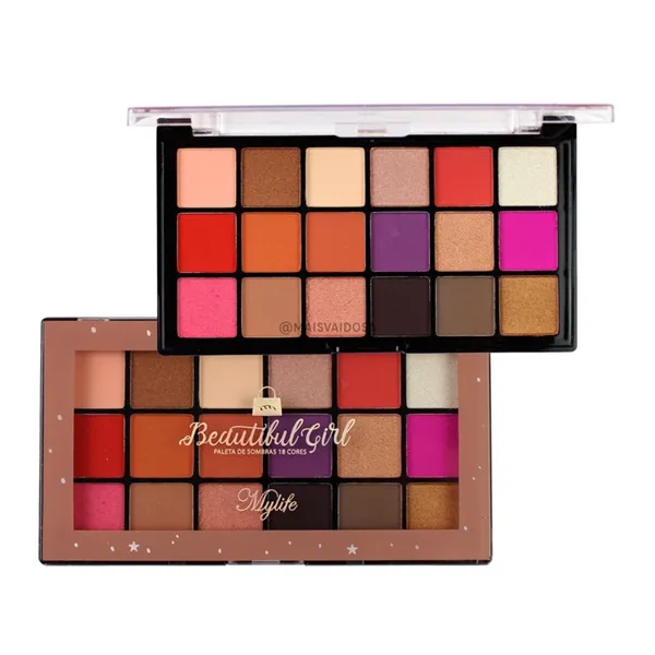 Paleta de Sombras Beautiful Girl My Life Cor 02