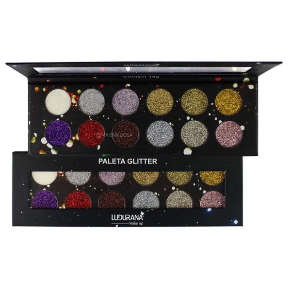 Paleta Glitter Ludurana