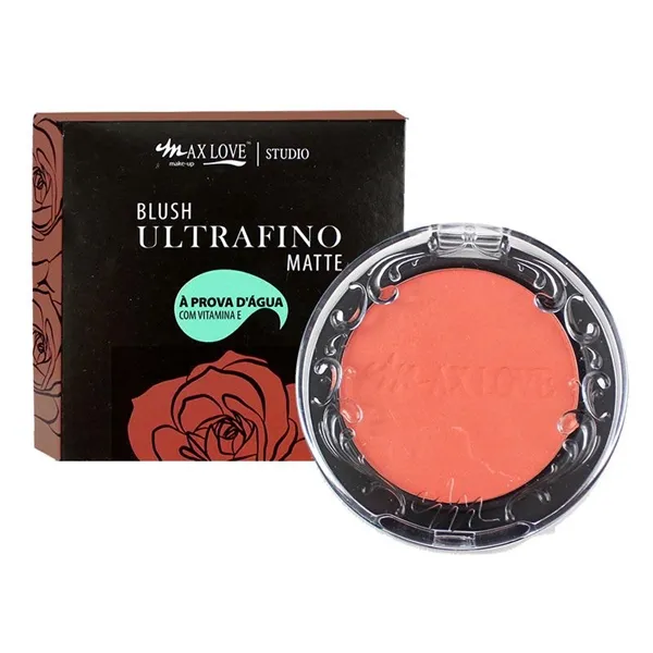 Blush Ultrafino Matte à Prova D'Água Max Love