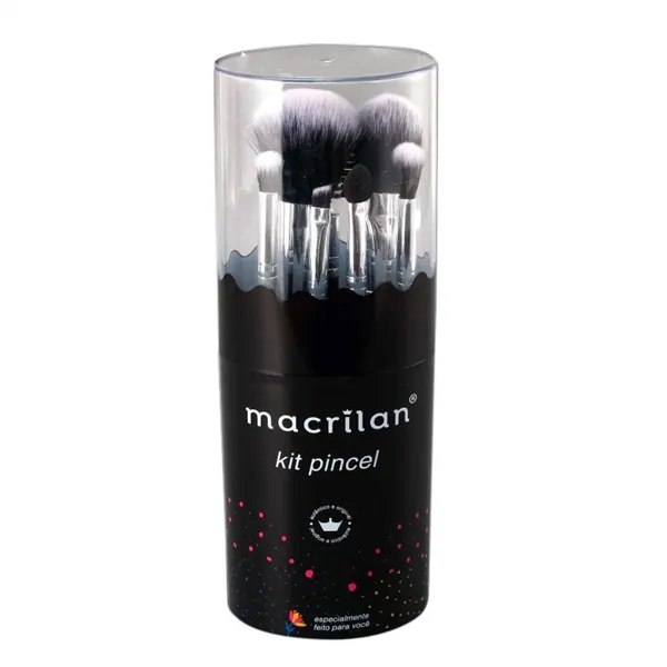 Kit Pincel com Estojo Macrilan