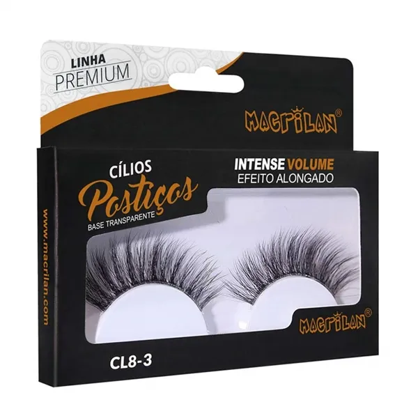 Cílios Postiços Intense Volume CL8-3 Macrilan