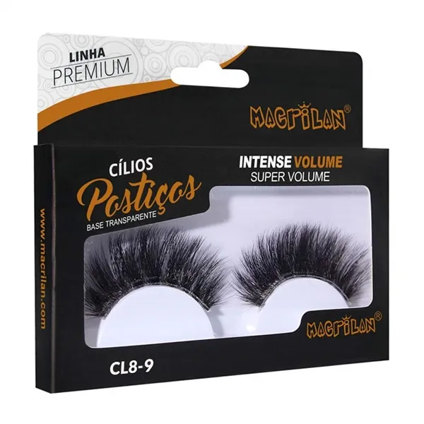 Cílios Postiços Intense Volume CL8-9 Macrilan