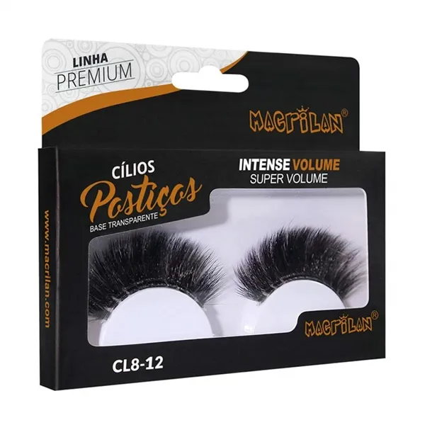 Cílios Postiços Intense Volume CL8-12 Macrilan
