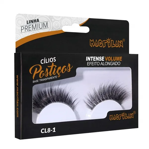 Cílios Postiços Intense Volume CL8-1 Macrilan
