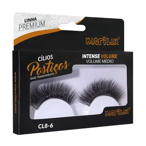Cílios Postiços Intense Volume CL8-6 Macrilan