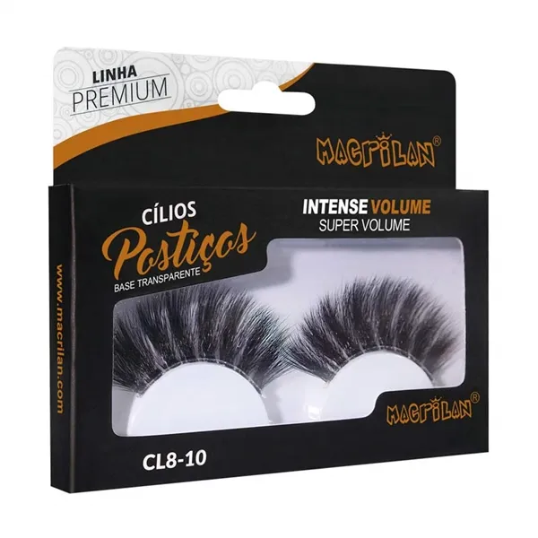 Cílios Postiços Intense Volume CL8-10 Macrilan