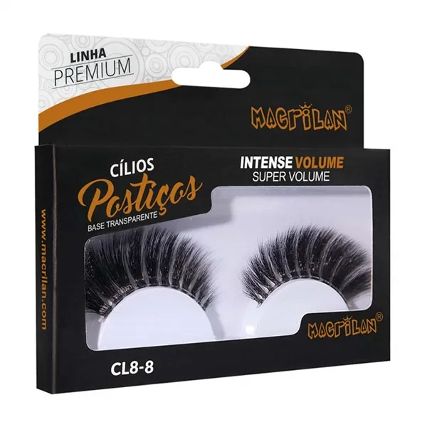Cílios Postiços Intense Volume CL8-8 Macrilan