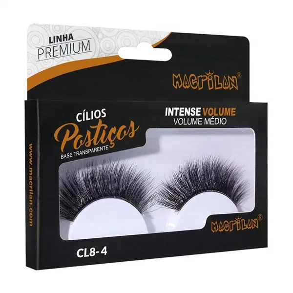 Cílios Postiços Intense Volume CL8-4 Macrilan
