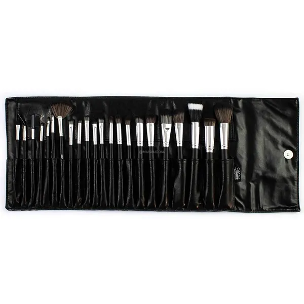 Kit com 22 Pincéis Profissionais para Maquiagem My Life