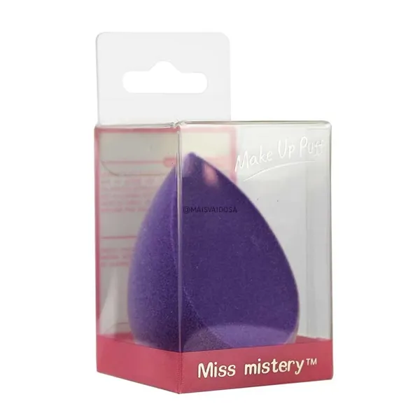 Esponja Gota Chanfrada de Microfibra para Maquiagem