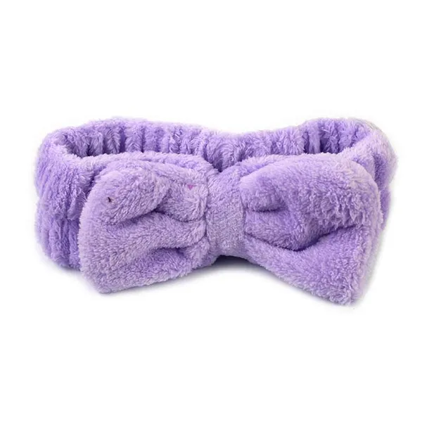 Faixa para Maquiagem Laço Lilás