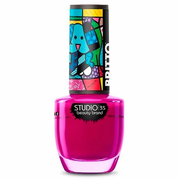 Esmalte Studio 35 Romero Britto #vaquinhaamiga