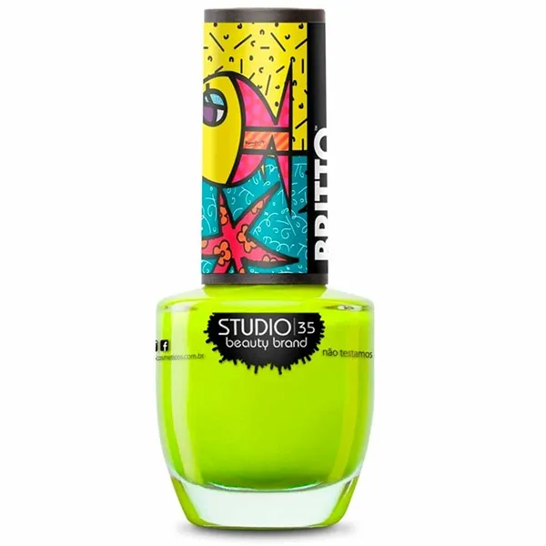 Esmalte Studio 35 Romero Britto #áquariofeliz