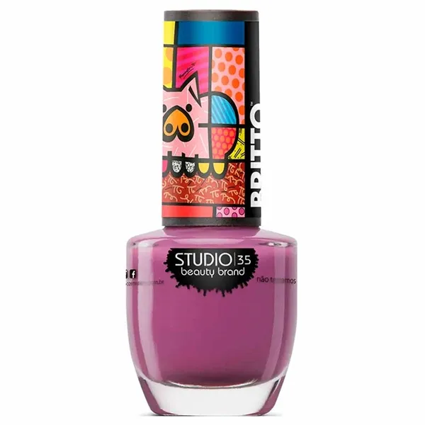 Esmalte Studio 35 Romero Britto #fofuracolorida