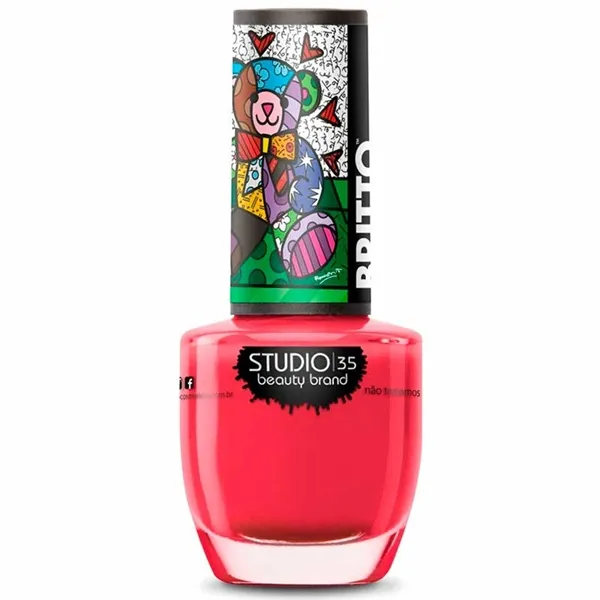 Esmalte Studio 35 Romero Britto #meuursinhofeliz