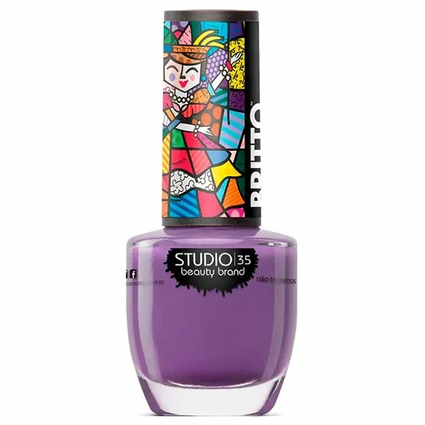 Esmalte Studio 35 Romero Britto #felicidadenãosecompra