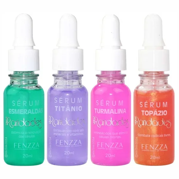 Kit Séruns Linha Raridades Fenzza