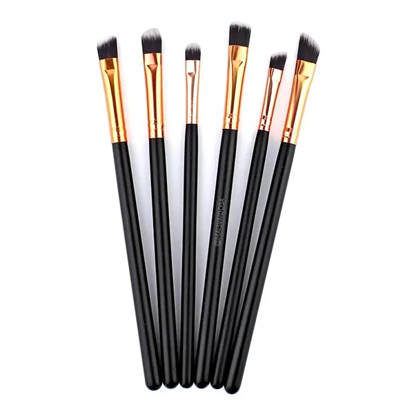Kit com 06 Pincéis para Olhos Nine 9 Beauty