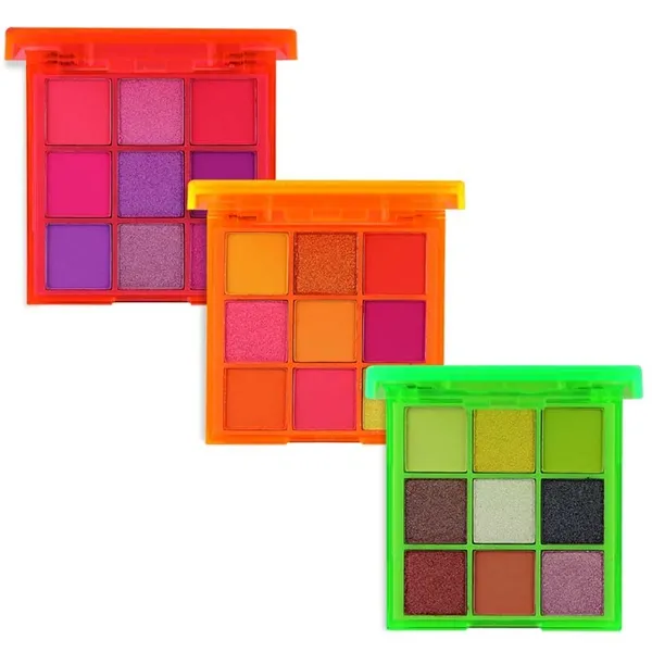 Kit com 3 Paletas Neon My Life