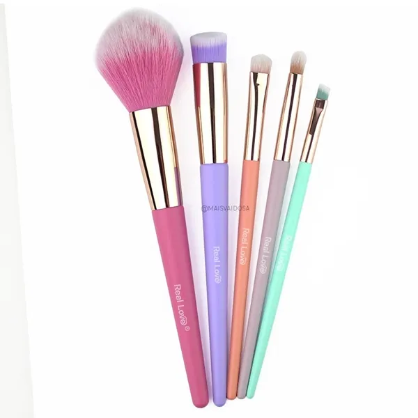Kit com 5 Pincéis Real Love