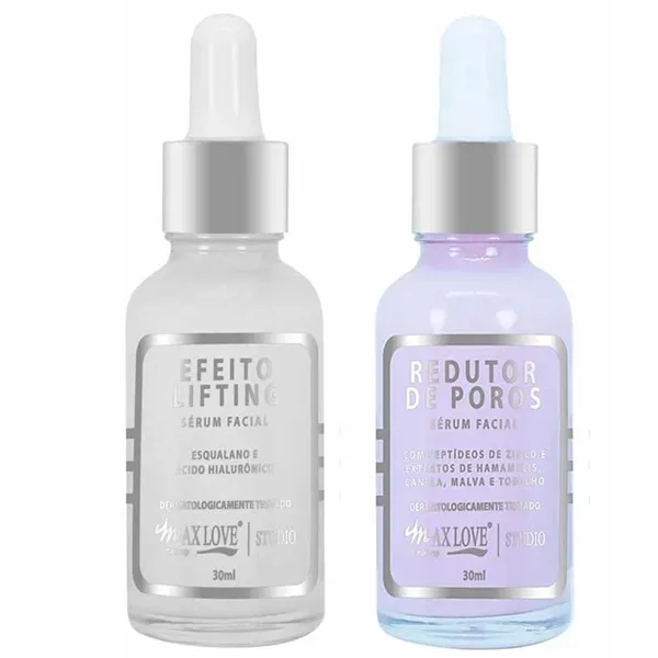 Kit Sérum Lifting e Redutor de Poros Max Love
