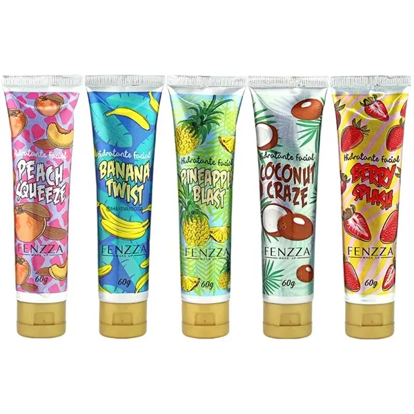 Kit Hidratantes Faciais Fruit com 5 Fenzza