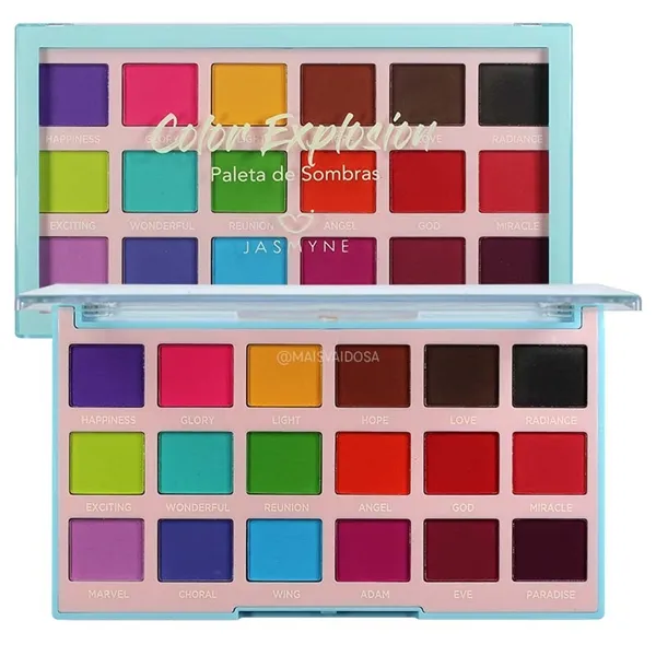 Paleta De Sombras Color Explosion Jasmyne