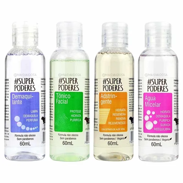 Kit Cuidados Faciais #Super Poderes