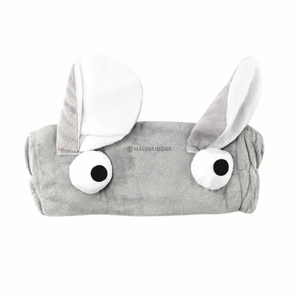 Faixa para Maquiagem Zorelhinha Cinza