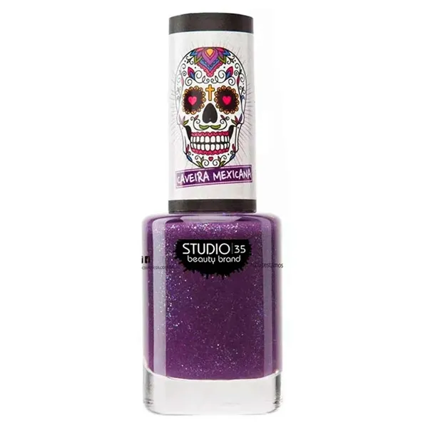 Esmalte Studio 35 Caveira Mexicana #celebreavida