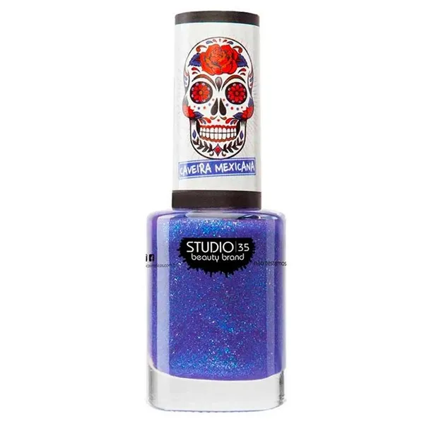 Esmalte Studio 35 Caveira Mexicana #caveiradeaçucar