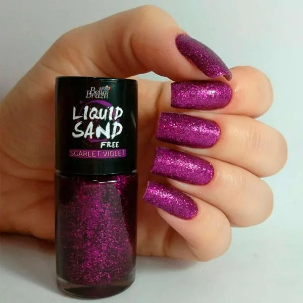 Esmalte Efeito Gel Bella Brazil Scarlet Violet