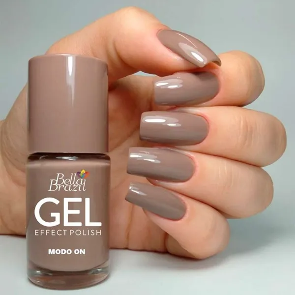 Esmalte Efeito Gel Bella Brazil Modo On