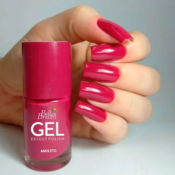 Esmalte Efeito Gel Bella Brazil Amuleto
